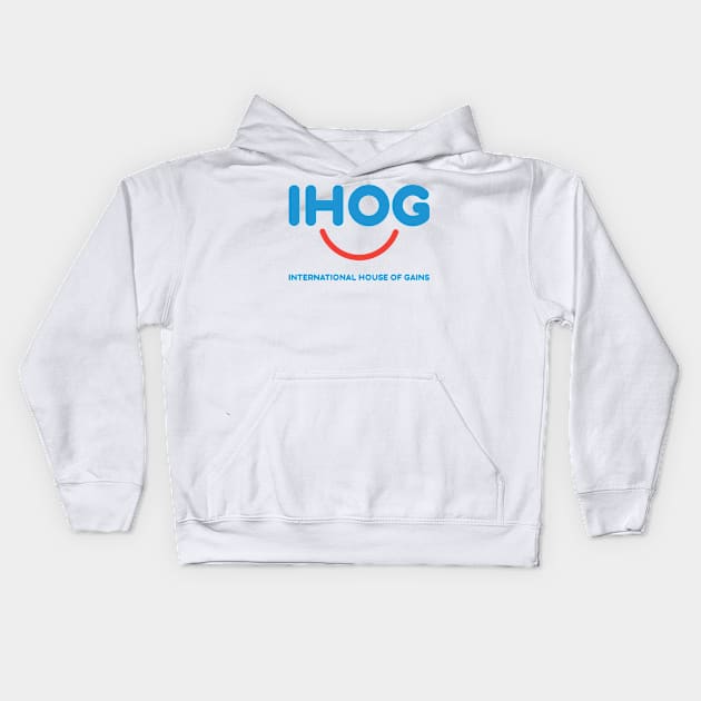 IHOG Kids Hoodie by musclesnmagic